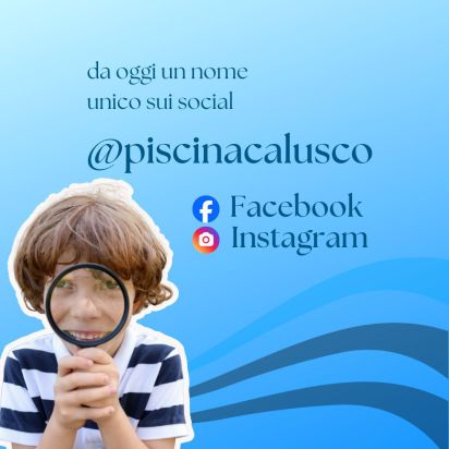 Piscina Calusco d'Adda - nuovo nome social @piscinacalusco - corsi nuoto bambini e acquafitness Bergamo